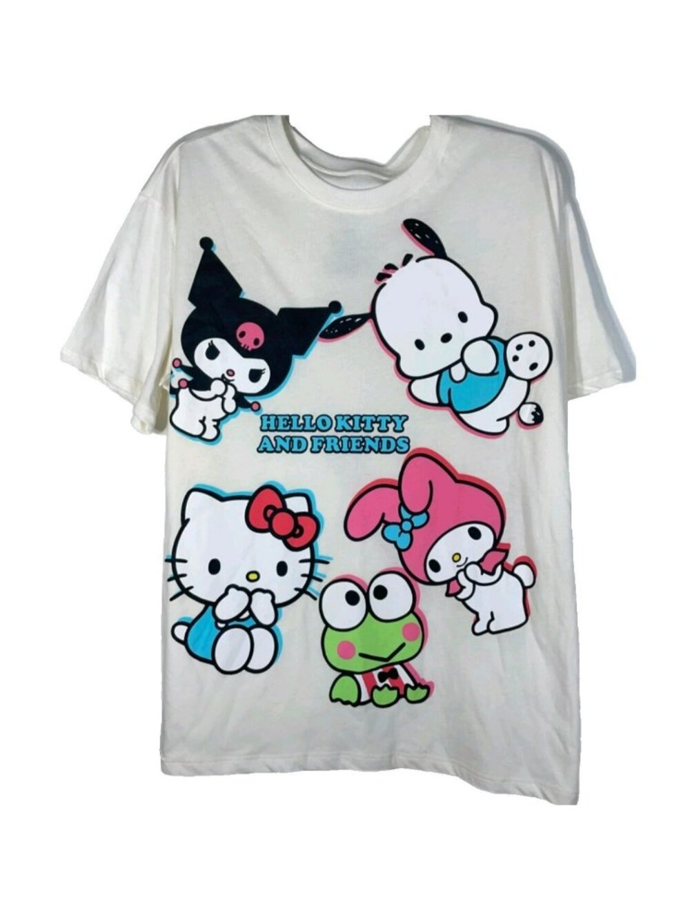 Hello Kitty And Friends Womens XXL 20 Graphic Character T-Shirt